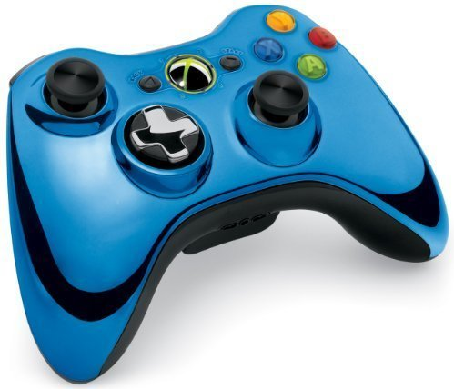 Handkontroll Wireless Blue Chrome Series