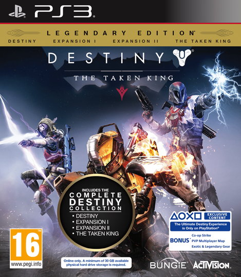 Destiny The Taken King Legendary Edition