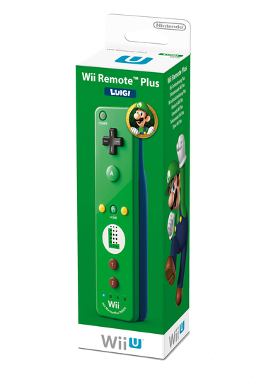 Wii U Remote Plus Luigi Edition