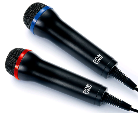 DON ONE - GMIC200 DUAL Universal Duets Twin USB Microphone Pack (PS5/PS4/PS3/Xbox One/Xbox 360/PC/DVD)