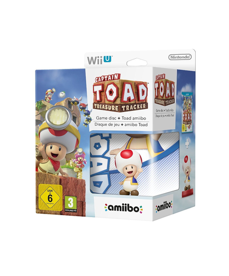 Captain Toad Treasure Tracker + Amiibo Toad