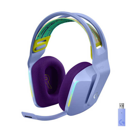 Logitech G733 Lightspeed Headset - Lila