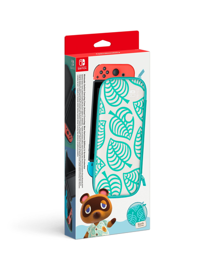 Carrying Case with Animal Crossing New Horizons theme