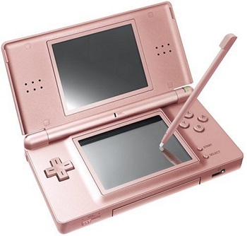 Nintendo DS Lite Metallic Rose Pink
