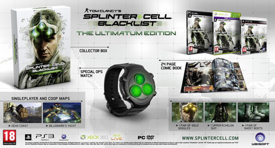 Splinter Cell Blacklist Ultimatum Edition