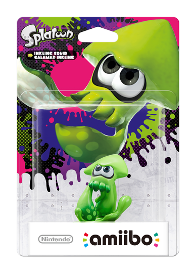 Nintendo Amiibo Figurine Inkling Squid