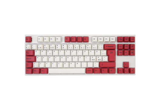 Varmilo VEA88 Special Edition White Plate V2 TKL/White LED/USB-C/PBT/MX Silent Red