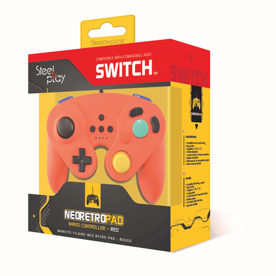 GameCube Wired Controller Red