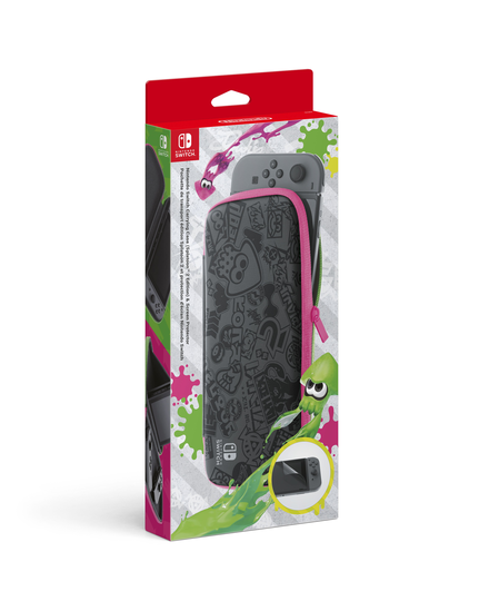 Carrying Case & Screen Protector Splatoon 2 Edition