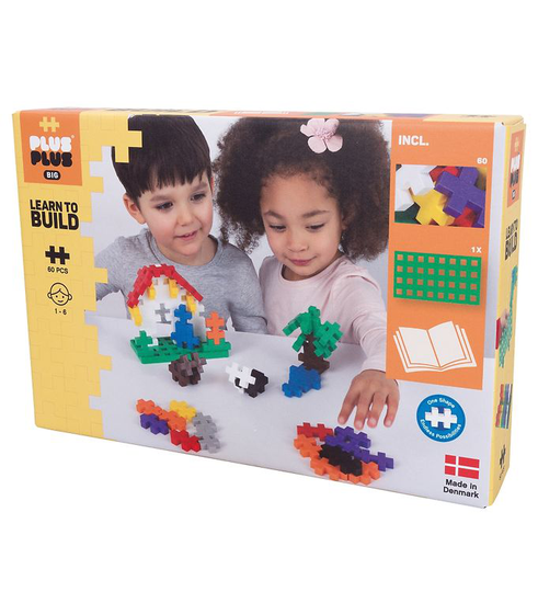 Plus Plus BIG Learn to Build 60 pc
