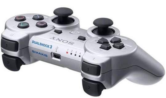 Sony Handkontroll SIXAXIS DualShock 3 Silver