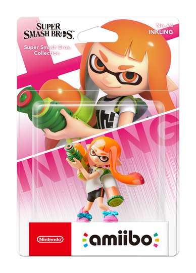 Amiibo Super Smash - Inkling No. 64