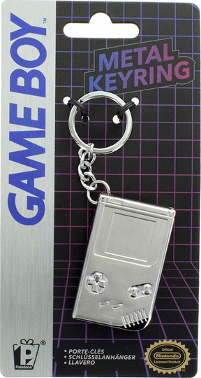 Nintendo Game Boy 3D Metal Keyring