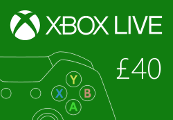 XBOX Live £40 Prepaid Card UK