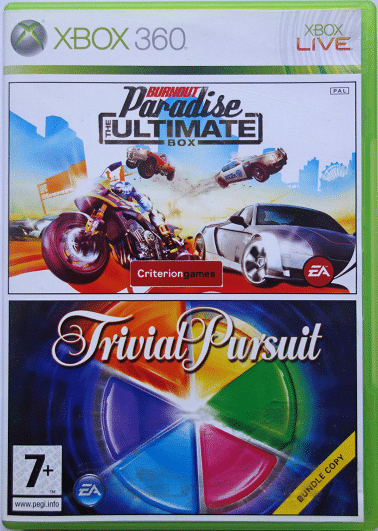 Burnout Paradise Ultimate Box & Trivial Pursuit