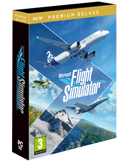 Microsoft Flight Sim 2020 (Premium Deluxe Edition) (DVD Format)