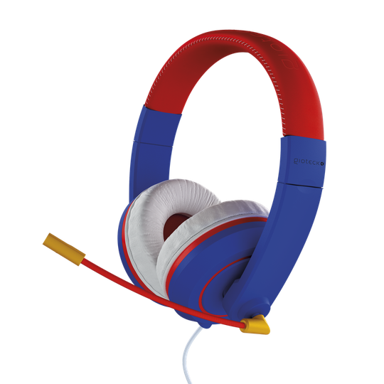 Gioteck XH 100S Wired Stereo Headset Blue/Red