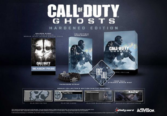 Call Of Duty Ghosts Hardened Edition