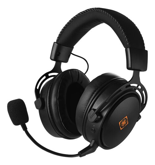 Deltaco DH410 Trådlös Gaming headset - Svart