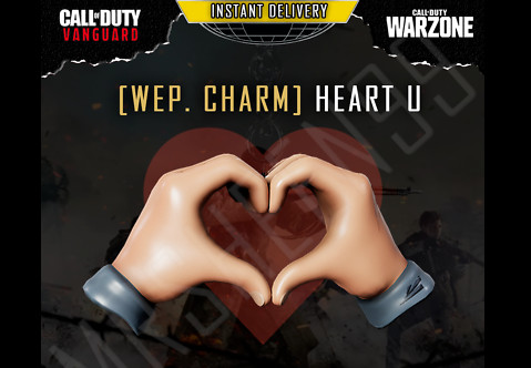 Call of Duty: Vanguard - Heart U Weapon Charm DLC PC/PS4/PS5/XBOX One/ Xbox Series X|S CD Key