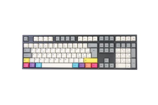 Varmilo VEM109 CMYK V2 Full-Size/White LED/USB-C/PBT/EC Ivy