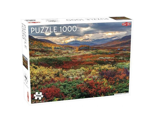 Pussel Tactic 1000 pc Indian Summer in Norrbotten