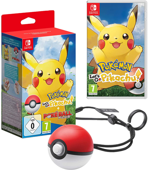 Pokemon Lets Go Pikachu! inkl. Poke Ball Plus