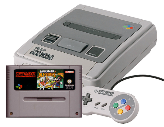 Super Nintendo Inkl. Super Mario All Stars