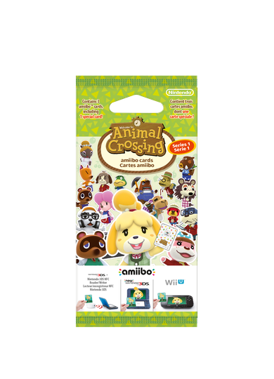 Animal Crossing: Happy Home Designer amiibo Card Pack (Series 1)