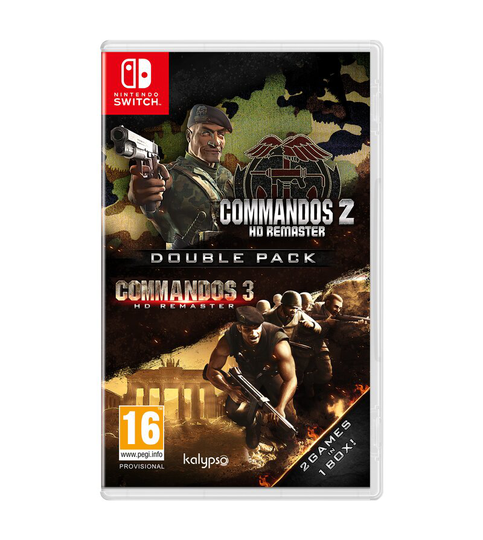 Commandos 2 and Commandos 3 HD Remaster Double Pack (SWITCH)