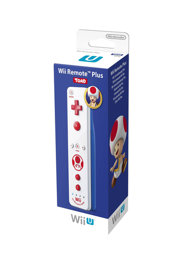 Wii U Remote Plus Toad Edition