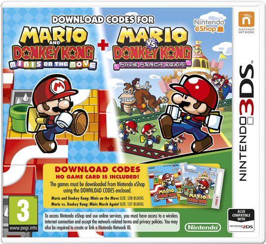 Mario and Donkey Kong Move Double Pack