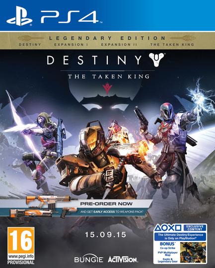 Destiny The Taken King Legendary Edition