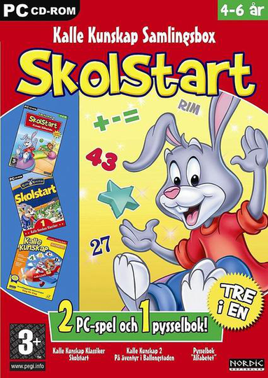 Kalle Kunskap Samlingsbox Skolstart