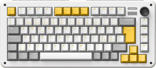 IQUNIX ZX75 Gravity Wave RGB - Cherry Brown