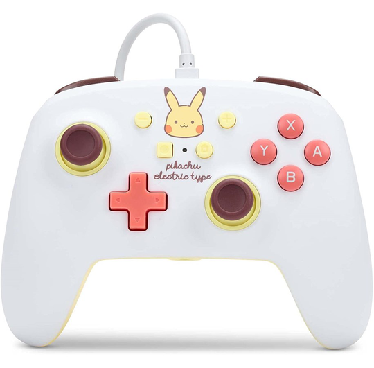 PowerA Enhanced Wired Controller for Nintendo Switch - Pikachu Electric Type