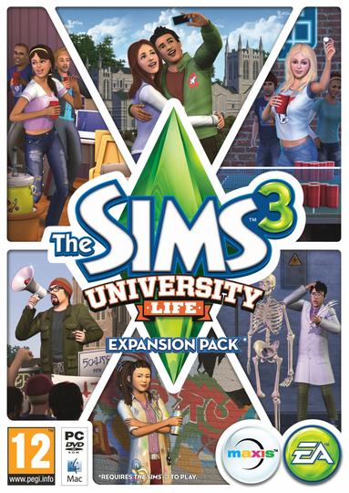 Sims 3 University Life