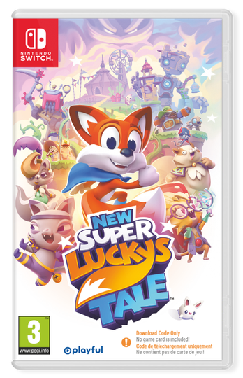 New Super Luckys Tale Code in a Box