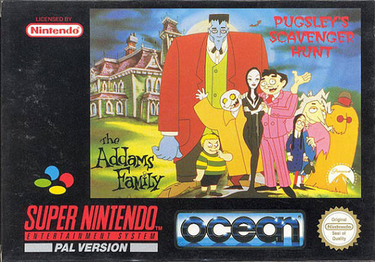 Addams Family Pugsleys Scavenger Hunt
