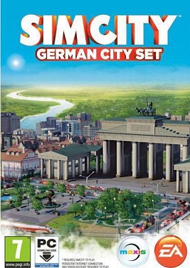 Sim City German City Set