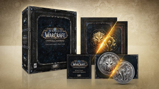 World Of Warcraft Battle Of Azeroth Collectors Edition