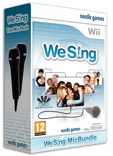 We Sing Inkl 2 Mikrofoner
