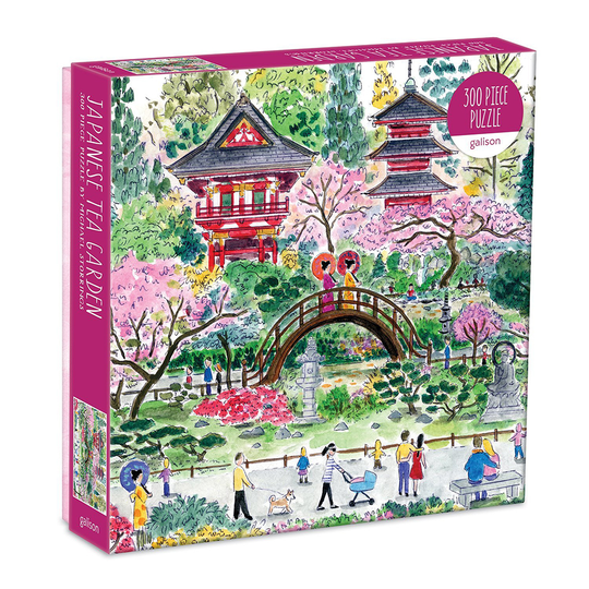 Mudpuppy - Puzzle 300 pc - Japanese Tea Garden by Michael Storring (062697)